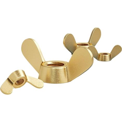 1 à 10 écrous oreilles en laiton M4 M5 M6 M8 M10 M12 M14 M16 M20 (1/5)