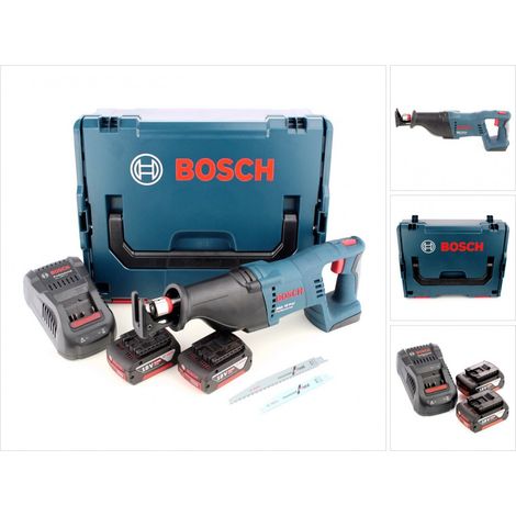 Bosch GSA 18 V-LI Professional 18 V Akku Säbelsäge + L-Boxx + 2x Akku 5,0Ah + 1x Ladegerät (1/5)