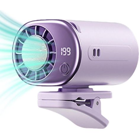 Ventilateur De Voyage,À Pince Rechargeable Portable,Ventilateur (1/5)