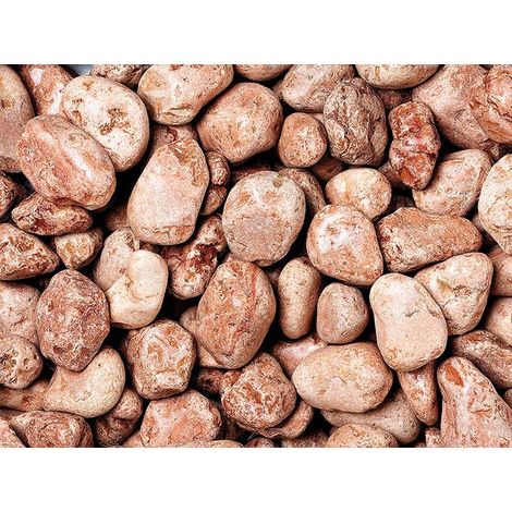 Ciottoli, sassi per giardino, Rosso Verona 40-60 mm (600 kg)