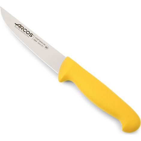 Küchenmesser Arcos 2900 - Prof  290400 aus Nitrum-Edelstahl und mango ergonomisches gelbes Polypropylen und 13 cm Klinge, Vitrine (1/5)