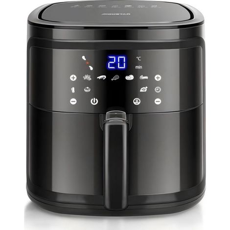 Friteuse sans huile Aigostar 1900 W 7 L, écran tactile intelligent, grande capacité, friteuse électrique multifonctionnelle pour usage domestique (1/3)