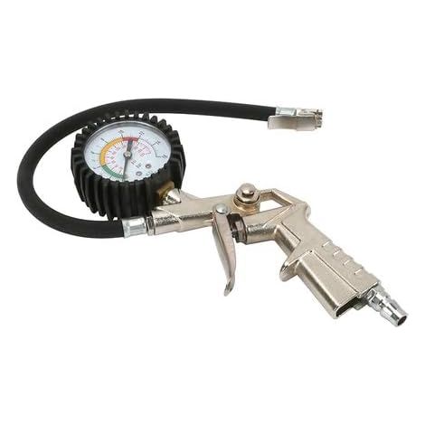 220 PSI pneumatisches Spannfutter, digitaler Reifenfüller mit Manometer, langlebiger Gummischlauch