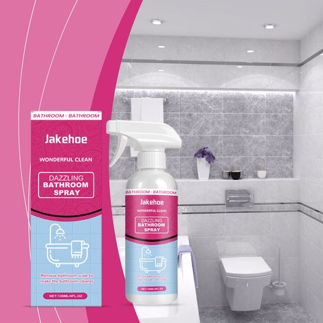 Badreiniger für den täglichen Gebrauch im Haushalt, entfernt Wasserflecken und Schmutz und enthält Kalk zur Oberflächenreinigung – 120 ml -- BIEMMEDUE (1/5)