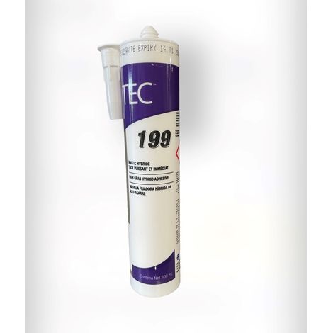 Colle "tout" 0,300kg : Colle ms polymere hybride pour collage intérieur / exterieur, idéale pour les parements muraux bois