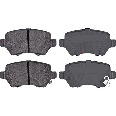 KIT PASTIGLIE FRENO POSTERIORI compatibile con KIA VENGA (YN) / PASTIGLIE FRENANTI AUTO OEM FDB1521 , / SOSTITUZIONE DIRETTA / BASSA POLVERE / SILENZIOSO