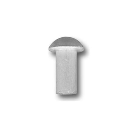 Remache de aluminio completo con cabeza esf茅rica 4,08 mm - 954 48 PLK (1/2)