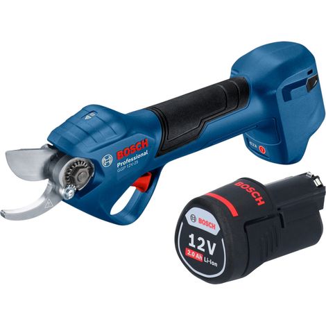 Sécateur sans fil Bosch GGP 12V-25 12 V 25 mm sans balais + 1 batterie 2,0 Ah - sans chargeur