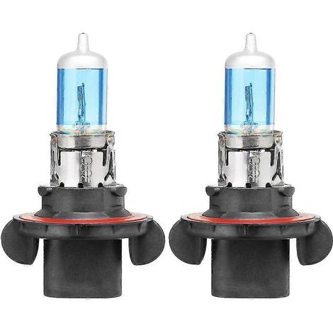 1 paire d'ampoules halogènes H13 9008 10090 W 5900 K blanc super pour feux de croisement/route - FFY (1/4)