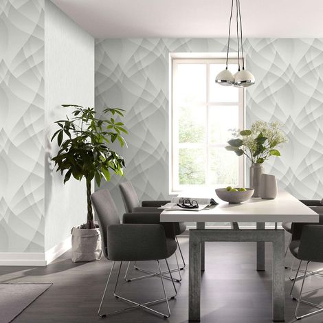 Erismann Vliestapete 10374-31 Fashion for Walls 4 grafisch grau 10,05 x 0,53 m (1/5)