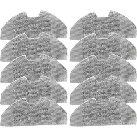 Lingettes de nettoyage pour robot aspirateur X8 Pro Series : pièces de rechange (lavables et réutilisables, 10 pièces) (1/5)