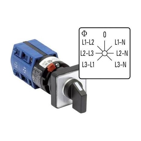 Interruttore Voltmetro 10 A Grigio, Nero Kraus & Naimer CG4.A007.FS2.F785 1 pz. (1/2)