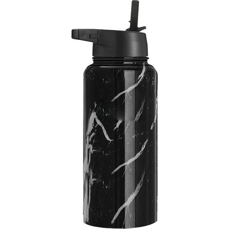 Bouteille Isotherme - Acier Inoxydable 18/8 Double Paroi - Conservation Chaud Froid - 500 ml - 1 Pièce (1/5)