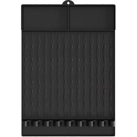 Grille outils tapis silicone anti chaleur spatule tapis avec drip tampon réutilisable ustensile support pour outside (1/5)