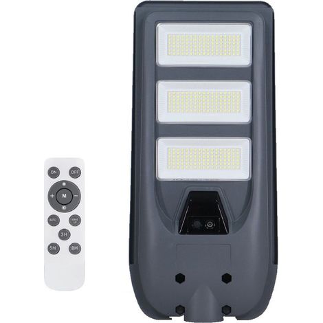 TRADE SHOP - Lampione Faro Led Solare 100w 160w 220w 300w Con Sensore Crepuscolare Prossimità Es-p-f -  160 Watt