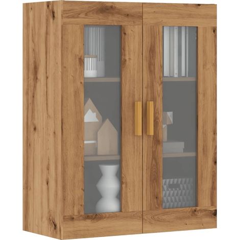 Armario colgante de pared roble artesanal 69,5x34x90 cm vidaXL (1/5)