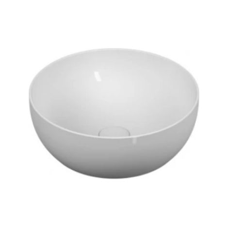 Vasque à poser ronde VITRA Outline - Blanc brillant (1/3)