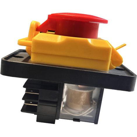 KEDU KJD22 Elektromagnetischer Schalter Not-Aus-Druckknopfschalter 250V 12A EIN/AUS-Drucktastenschalter (1/4)
