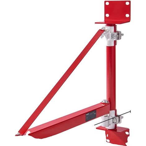 Bras de support de treuil électrique, capacité de charge maximale de 300 kg, angle ajustable de 180°, construction en acier au carbone (1/2)
