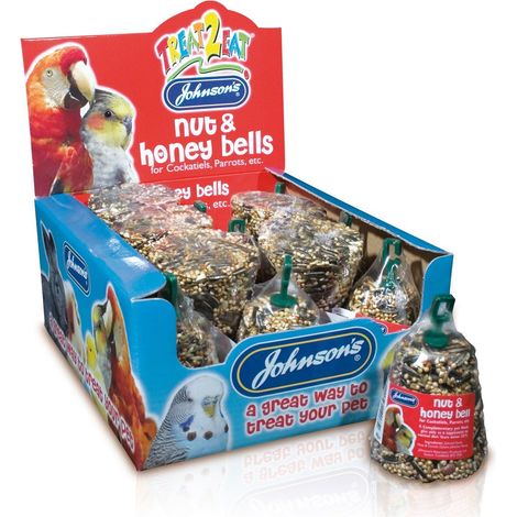 JVP Nut Honey Bells Cockatiel Parrot PK15 - 262645
