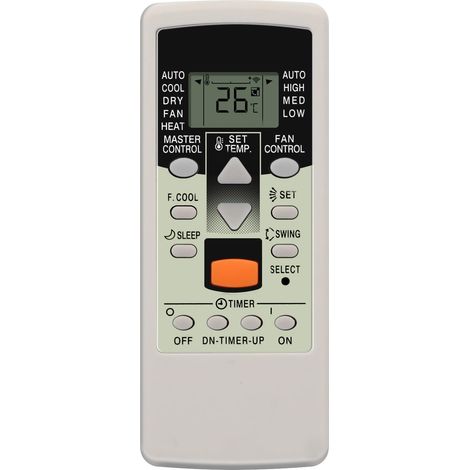 Télécommande Universelle pour Climatisation Fujitsu,Telecommande Universelle Clim, Compatible avec la plupart des Modèles, 2 Piles de Taille AAA, Le Produit Ne Contient Pas De Piles (1/5)