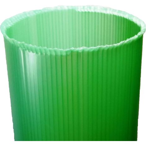 Tubo protector para plantas, diseño de doble capa, estabilizado contra rayos UV, 20 unidades. (1/2)
