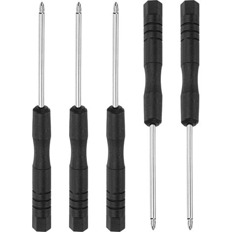 Lot de 5 mini tournevis tri-pointes, tête de type Y de 0,6 mm pour réparation électronique de lunettes de montre, lunettes (1/5)