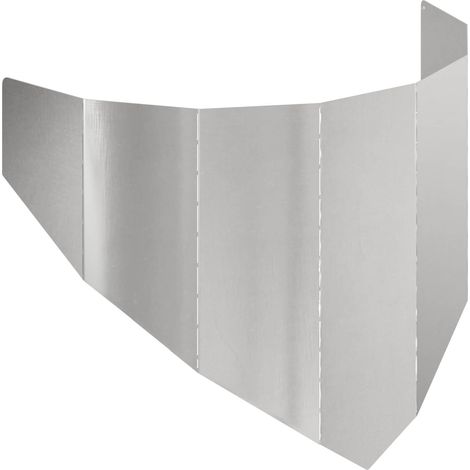 Bordure de Pelouse 100 x 45 cm Acier Argenté vidaXL (1/5)