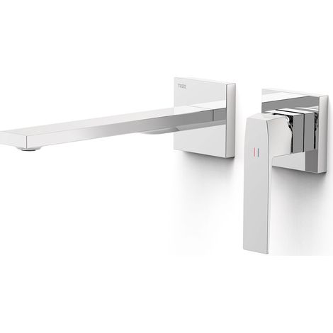 TRES 20230022 SLIM Pieza Vista para Cuerpo Empotrado De Lavabo Color Cromo - ref: 20230022 (1/2)