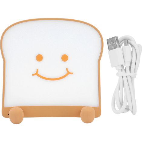 1 luz nocturna LED de 3W, silicona táctil, luz cálida de 4000K, temporizador de 15 minutos, soporte para teléfono, habitación infantil (1/5)