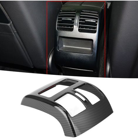 Abdeckung für den hinteren Lüftungsauslass in Carbonfaser-Optik, passend für Mercedes-Benz GLK X204 200 (Baujahre 2008–2015) (1/5)