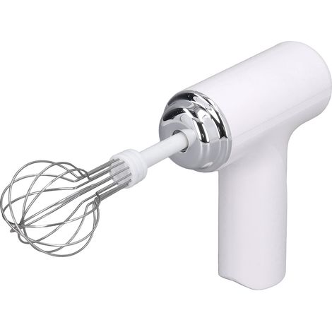 Kabelloser elektrischer Schneebesen, Handmixer für cremiges weißes Salatdressing (1/5)