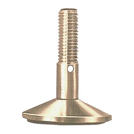 PIEDINO REGOLABILE OTTONE MA12 X D 50 MM 10 PZ