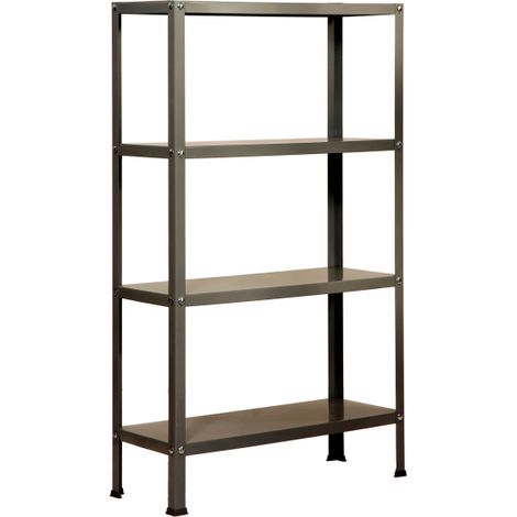 Simonrack Scaffale metallico grigio 4 livelli 100 kg