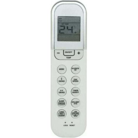 Fernbedienung für Klimaanlage, kompatibel mit Midea RG36F/BGEF RG36F2/BGEF RG36F4/BGEF (1 Stück) (1/5)