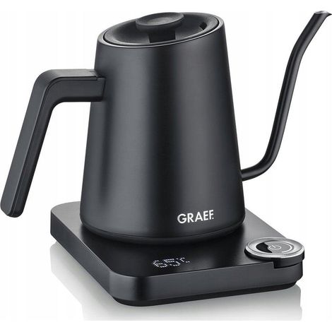 Graef GK502 bouilloire électrique noir mat 0,9 litre (1/3)