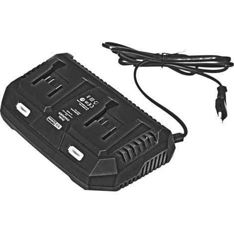 CARICABATTERIA CARICATORE DOPPIO ALIMENTATORE BATTERIA 3Ah HYUNDAI (1/6)