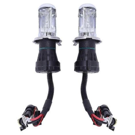 Compatible avec les ampoules de voiture bi-xénon HID H4, avec fonction feux de route et feux de croisement (55W, 6000K). (1/5)