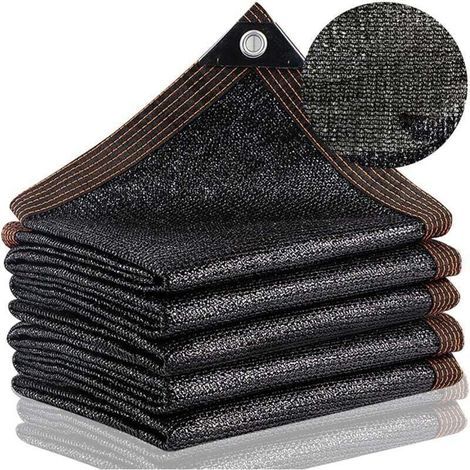 Schattierungsnetz, 3x4m Sonnenschutznetz, 95% UV-Schutz, winddicht, zum Abdecken von Pflanzen, Gewächshäusern, Gärten, Pergolen, Terrassen und Rasenflächen (1/5)