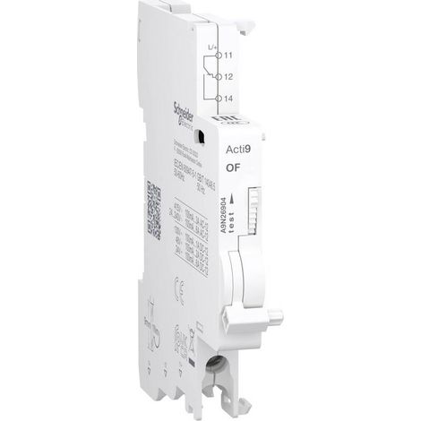 [NEUWERTIG] B-Ware Schneider Electric Acti9 Hilfsschalter Wechsler OF Schaltkontakt 1OC 100mA 6A (1/2)