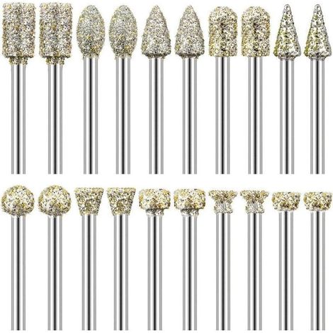 fraises-diamantees-lot-de-20-queue-de-32-mm-18-compatibles-avec-dremel-pour-la-sculpture-le-bricolage-le-meulage-le-polissage-et-la-gravure-226539879 (1/4)