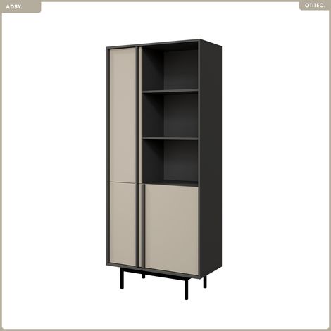 Armoire haute - L.83 x H.195 x P.43 - ADSY (1/3)