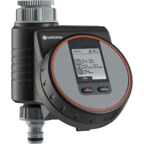 Gardena – Programmateur arrosage 189034 – Alimentation 9V – Pour robinets 3/4" et 1" – Programmation flexible 1sec-99min (1/6)