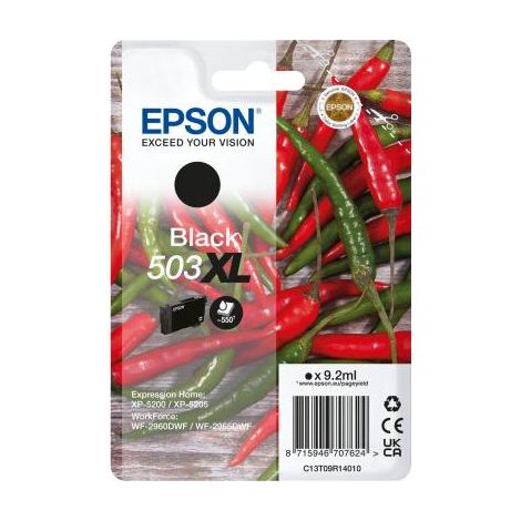 Epson 503XL Druckerpatrone 1 Stück(e) Original Hohe (XL-) Ausbeute Schwarz