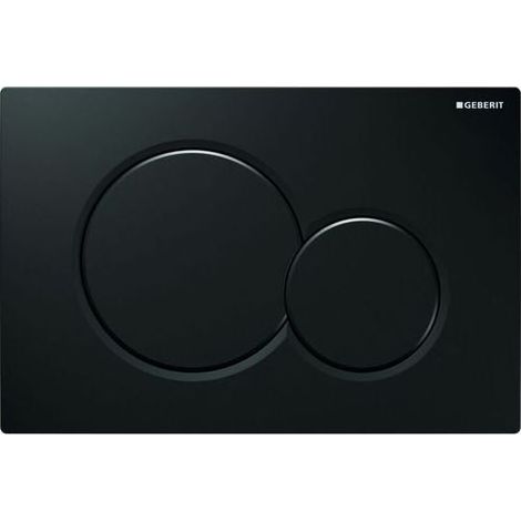Plaque d'actionneur GEBERIT Sigma 01, noir brillant, 115.770.DW.5 (1/5)