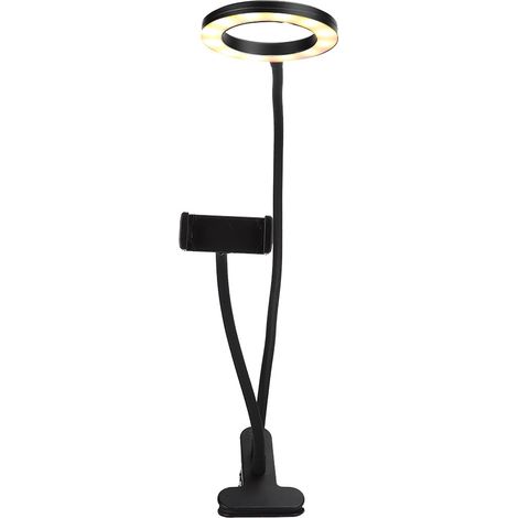 Verstellbare Schreibtischlampe zum Tätowieren, flexibles LED-Ringlicht für Make-up und Microblading (1/5)