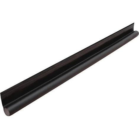 Joint de porte Bande anti-poussière Déflecteur de vent inférieur de porte réglable Bande d'isolation phonique Noir