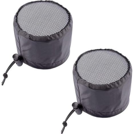 Set mit 2 Belüftungsabdeckungen für 6-Zoll-Growzelte mit festem Verschluss, staubdichtem Netzgewebe für Pflanzenwachstum (1/5)