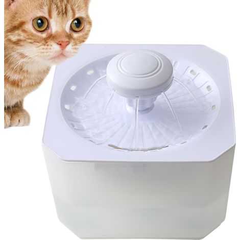 Eau pour Chats 2 5L Silencieuse Automatique USB Rechargeable (1/5)