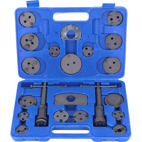 Kit de compression de piston d'étrier de frein à disque en acier chrome vanadium, avec adaptateur magnétique et tige de retour. (1/5)